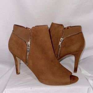 Marc Fisher Peep-Toe Booties